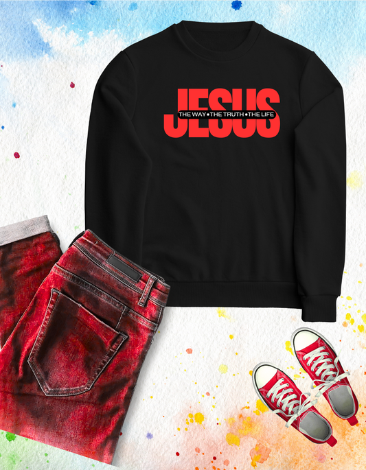 Jesus - The Way. The Truth. The Life. Gospel Sweater