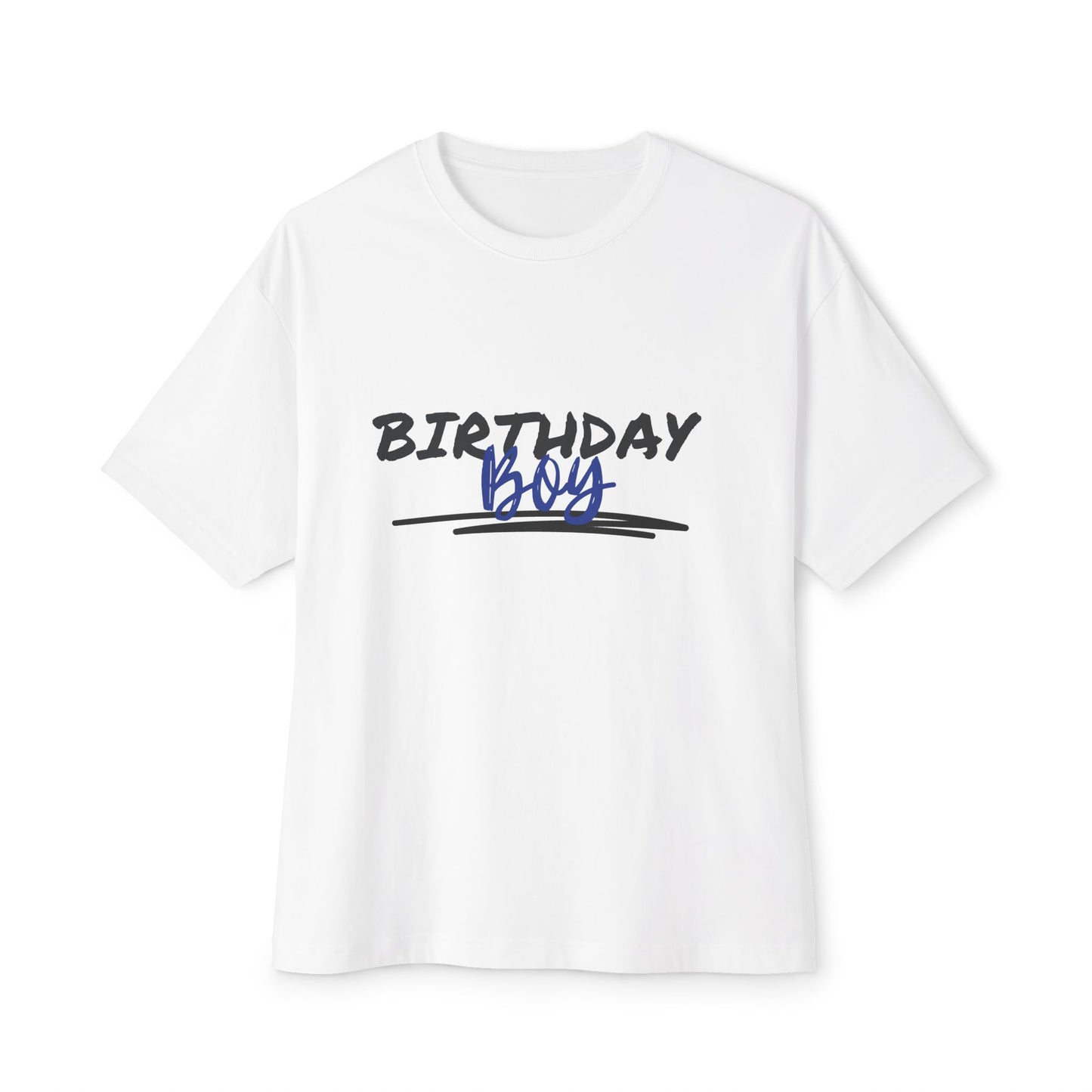 Birthday Boy Unisex Oversized Tee