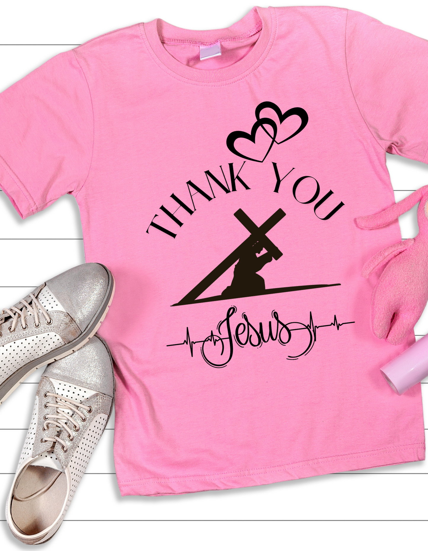 "Thank You, Jesus – Faith & Style in One Tee!"