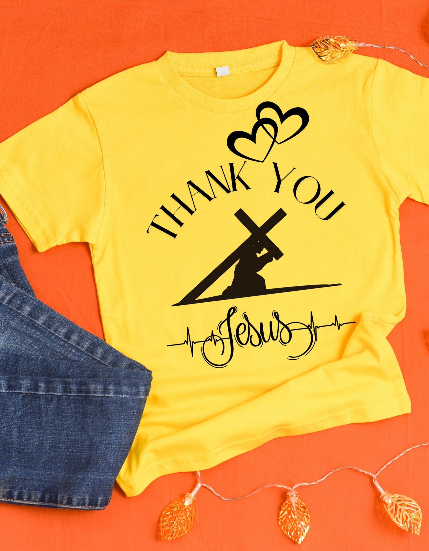 "Thank You, Jesus – Faith & Style in One Tee!"