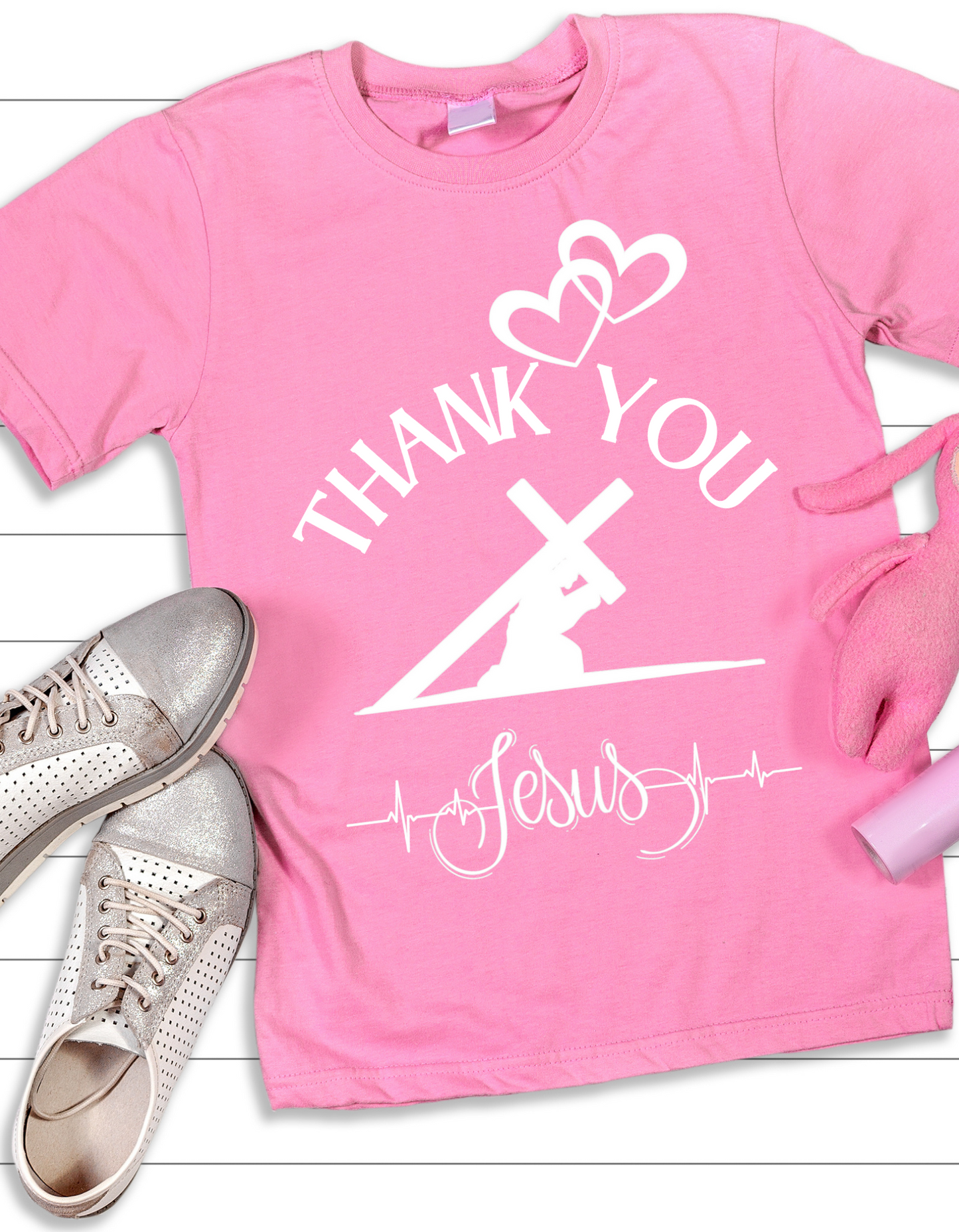"Thank You, Jesus – Faith & Style in One Tee!"
