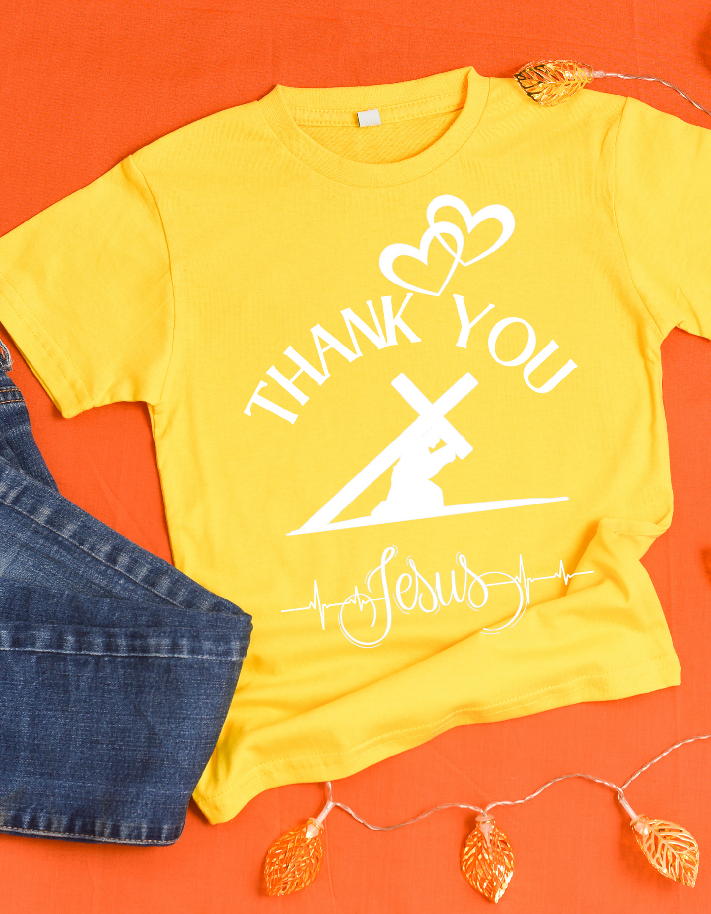 "Thank You, Jesus – Faith & Style in One Tee!"