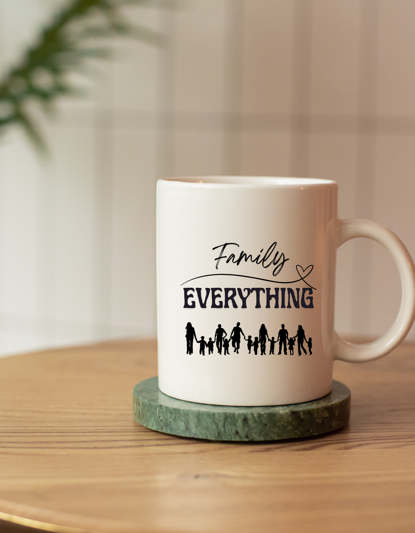 11 oz Family Over Everything Ceramic Mug