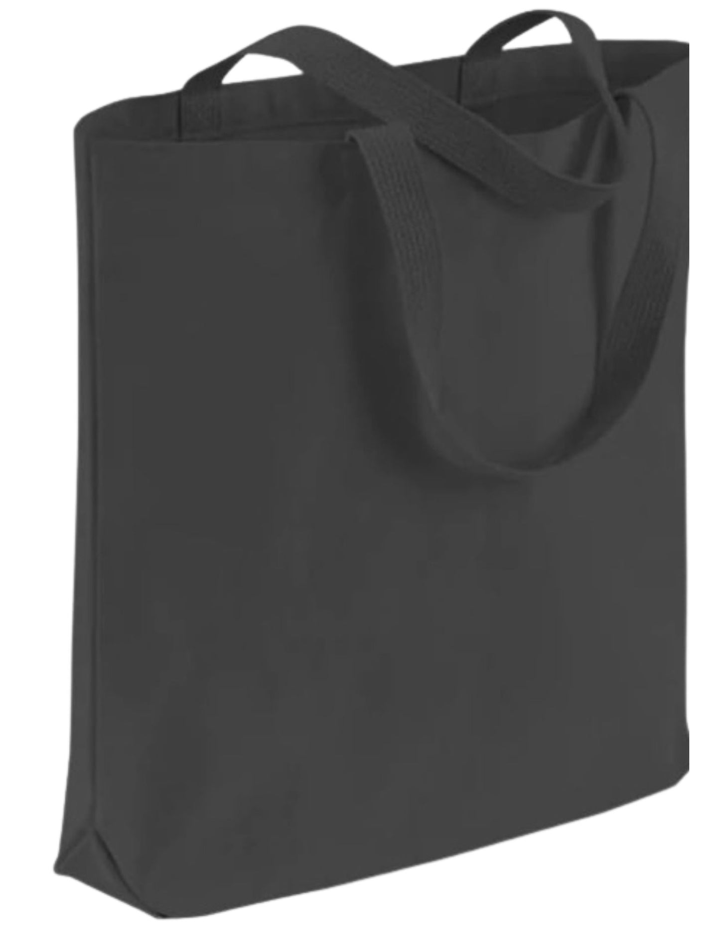 Pray Big Glitter Vinyl Reusable Canvas Tote Bag